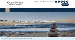 Desktop Screenshot of convergentfinancialstrategies.com